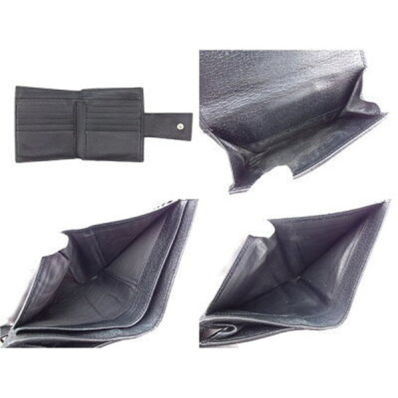 Gucci bifold Wallet black Leather GG - Picture 6 of 6